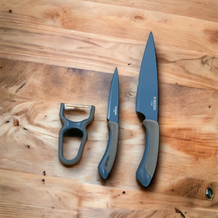3-Piece Kitchen Knife Set - Style Phase Home