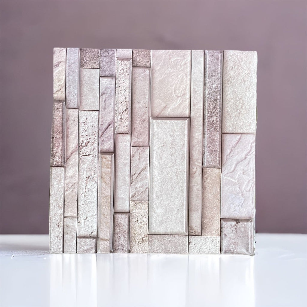 3d Embossed Wallpaper Wall Sticker Tile - Style Phase Home