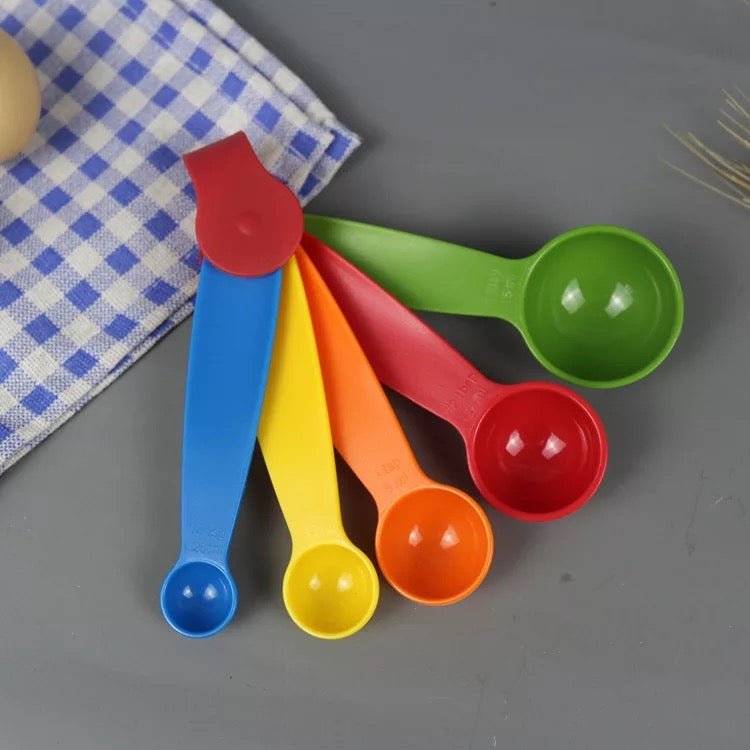 5 PC Rainbow Measuring Spoon Set – Home Phase