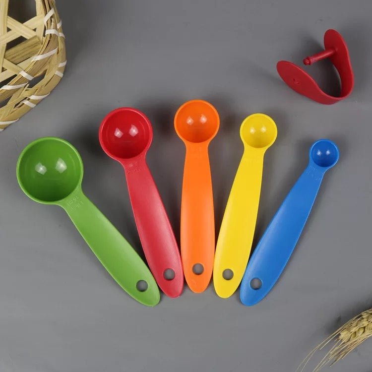 5 PC Rainbow Measuring Spoon Set – Home Phase