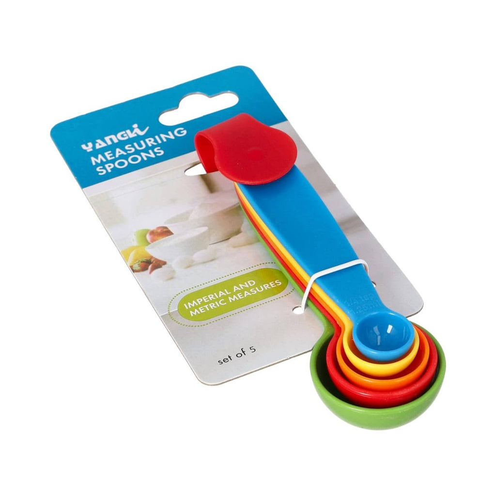 5 PC Rainbow Measuring Spoon Set - Style Phase Home