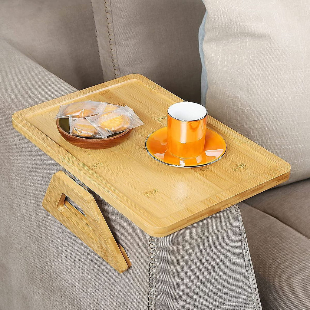 Bamboo Foldable Sofa Tray - Style Phase Home