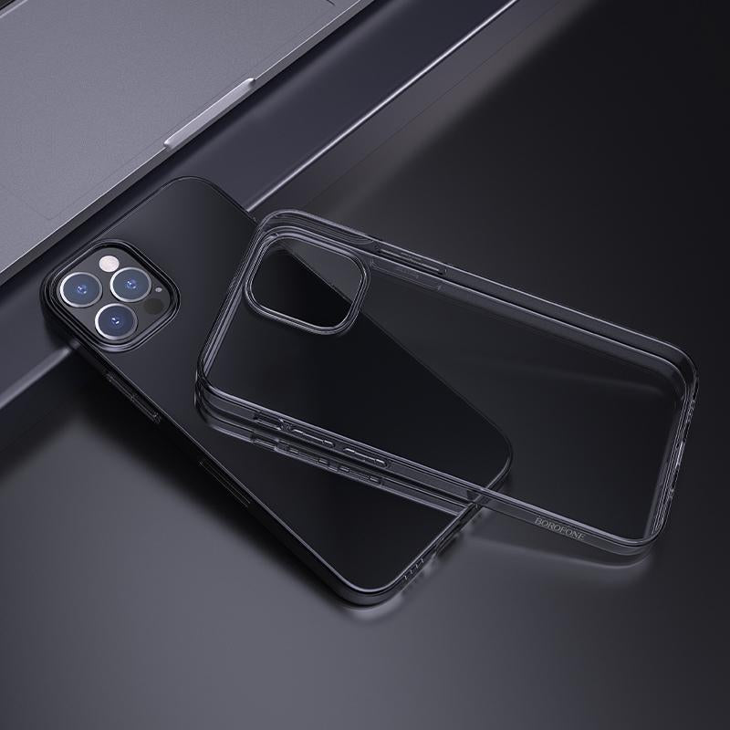 Borofone Ice Series TPU Transparent Protective Case For iPhone 13 Pro(Transparent) - Style Phase Home