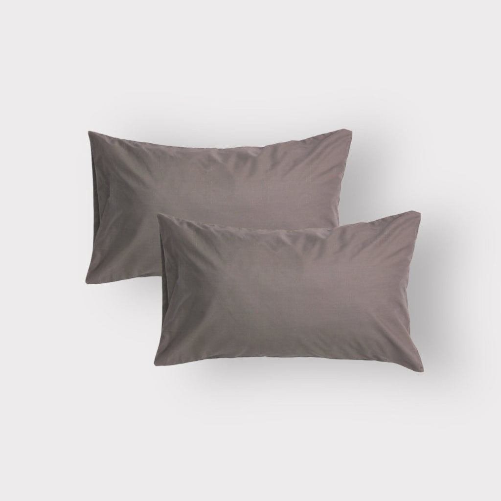 CASA - 2 Pack Standard Pillow Cases - Polycotton - Style Phase Home