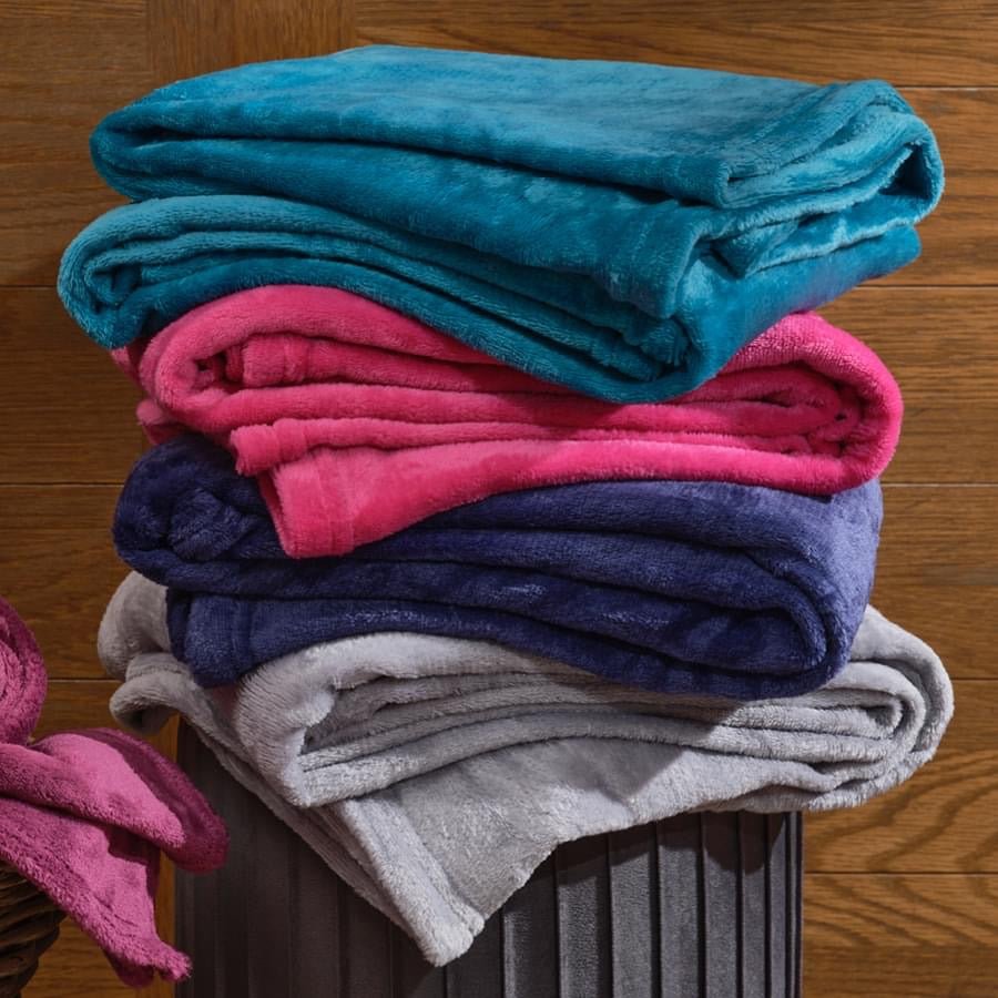 Decora Plush Throw - 125 x 150 cm - Style Phase Home