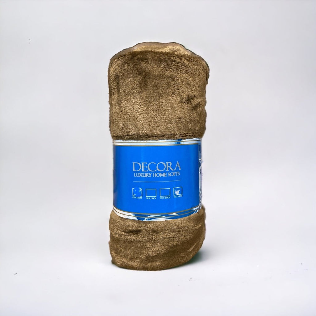 Decora Plush Throw - 125 x 150 cm - Style Phase Home