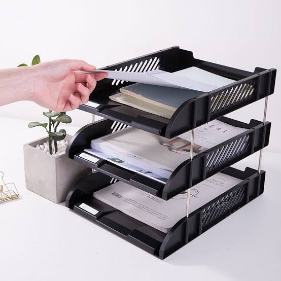 Deli 3 Tier File Tray - Style Phase Home