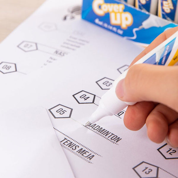 Deli 4ml Correction fluid Blue Style Phase Home