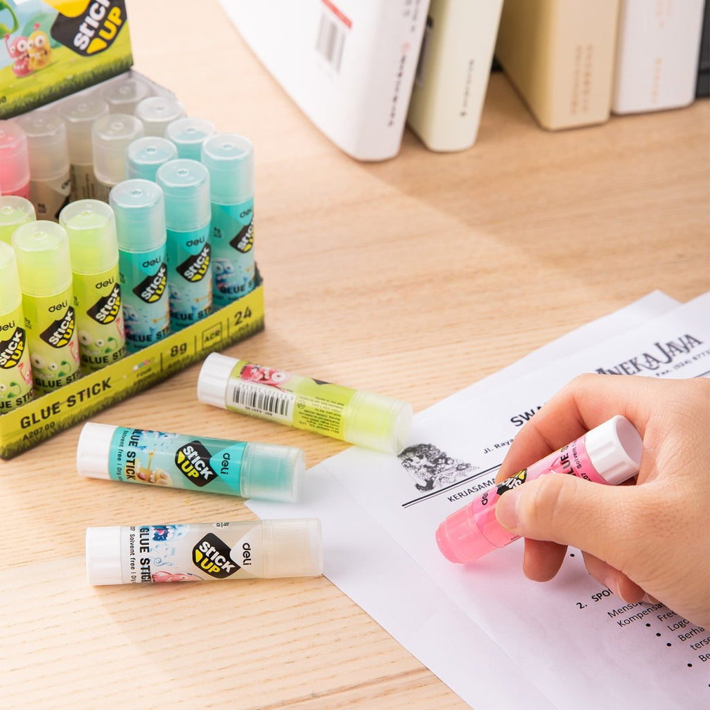 Deli Coloured Glue Stick - 21g - Style Phase Home