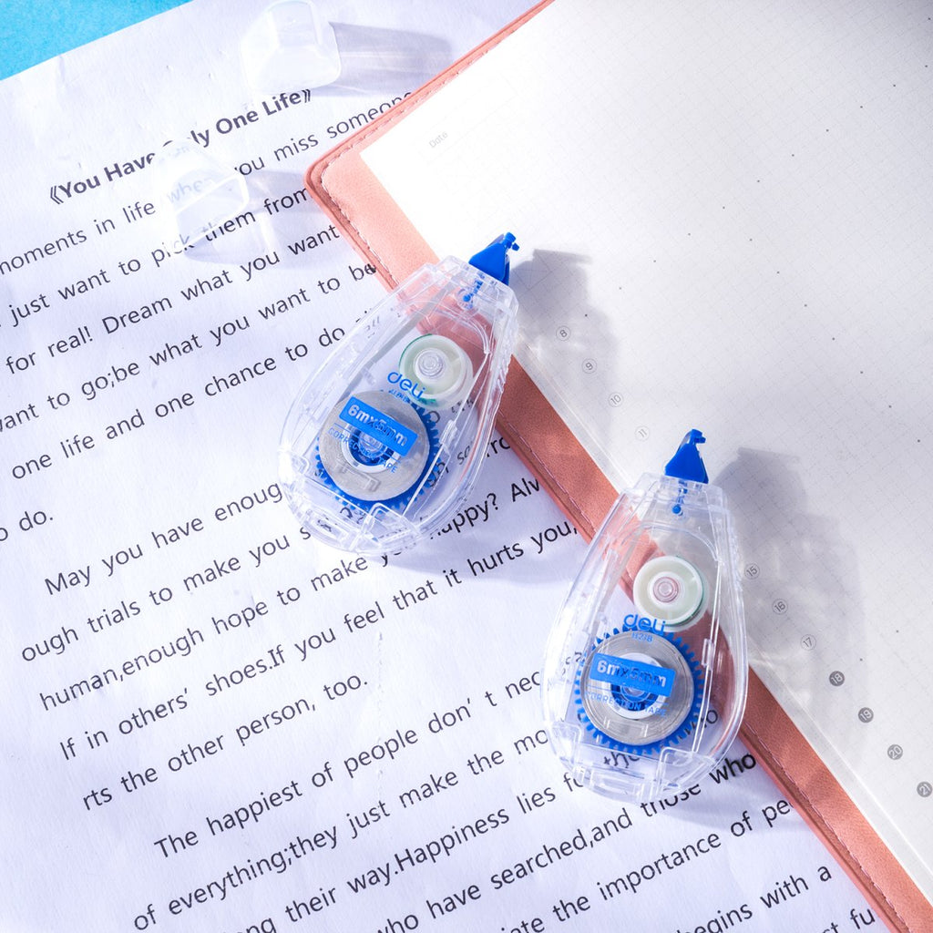 Deli Correction Tape - 6m x 5mm - Style Phase Home