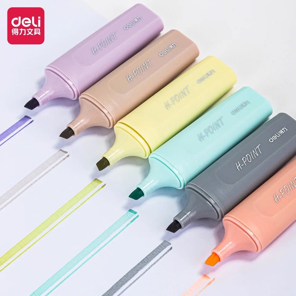 Deli Cute Pastel Highlighter Set - Style Phase Home