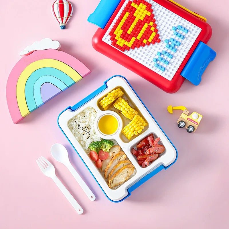 DIY Kids Block Lunch Box – Home Phase