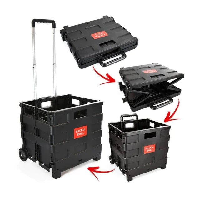 Folding Utility Cart - Style Phase Home