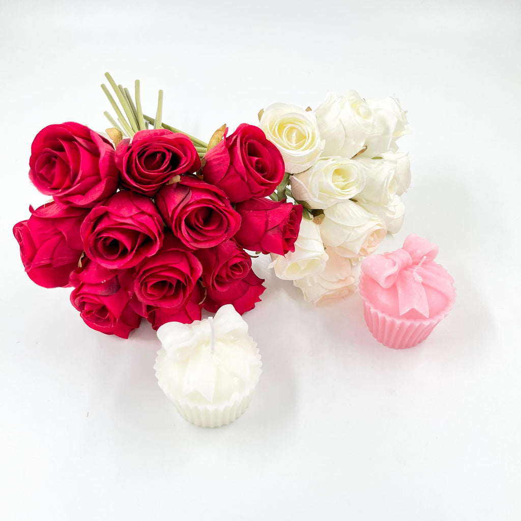 Cupcake Bowtie Scented Candle