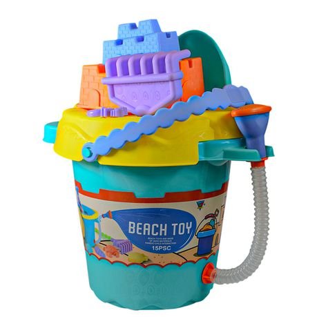 Kids Fun Beach Spraying Castle Bucket Toy Set - Style Phase Home