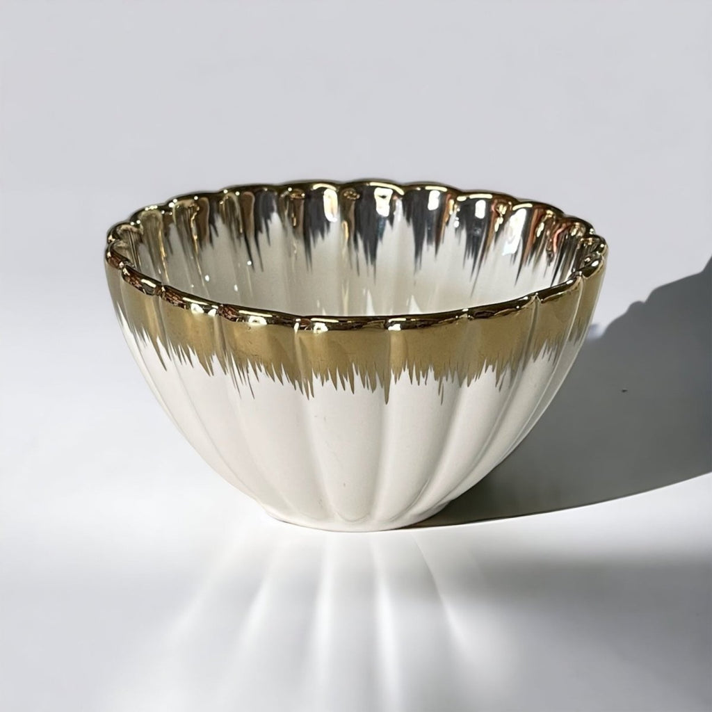 Luxury Gold Edge Bowl - Style Phase Home