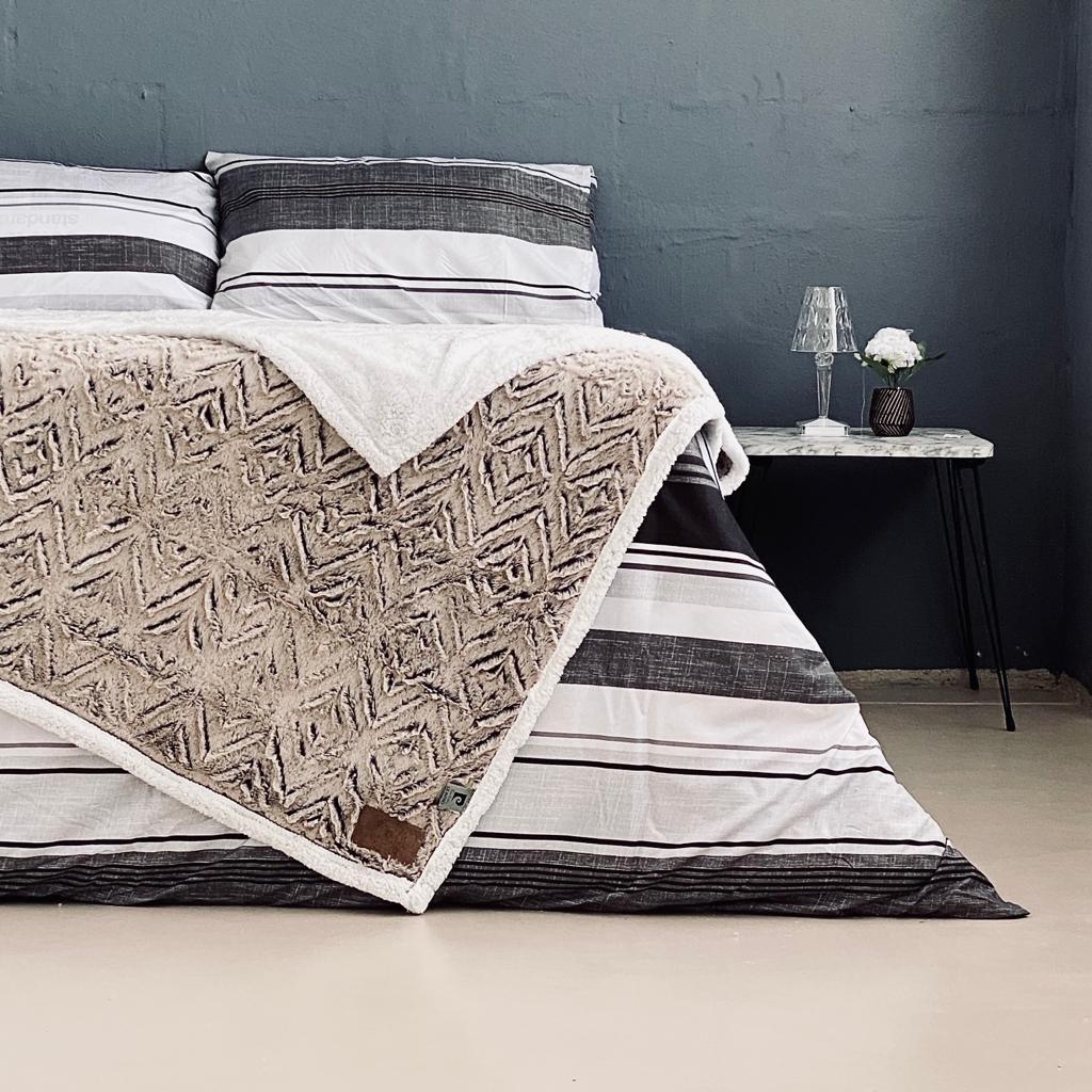 Pierre Cardin Faux Fur Throw 150 x 200cm - Style Phase Home
