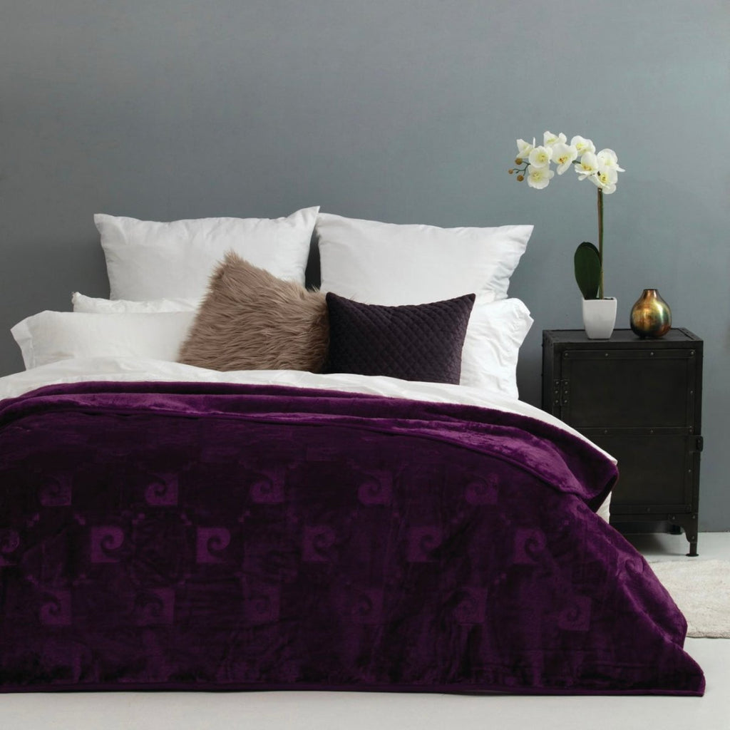 Pierre Cardin Mink Blanket - 420gsm - Style Phase Home