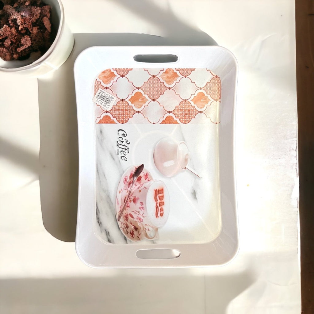 Serving Tray With Handle - 37 cm - Style Phase Home