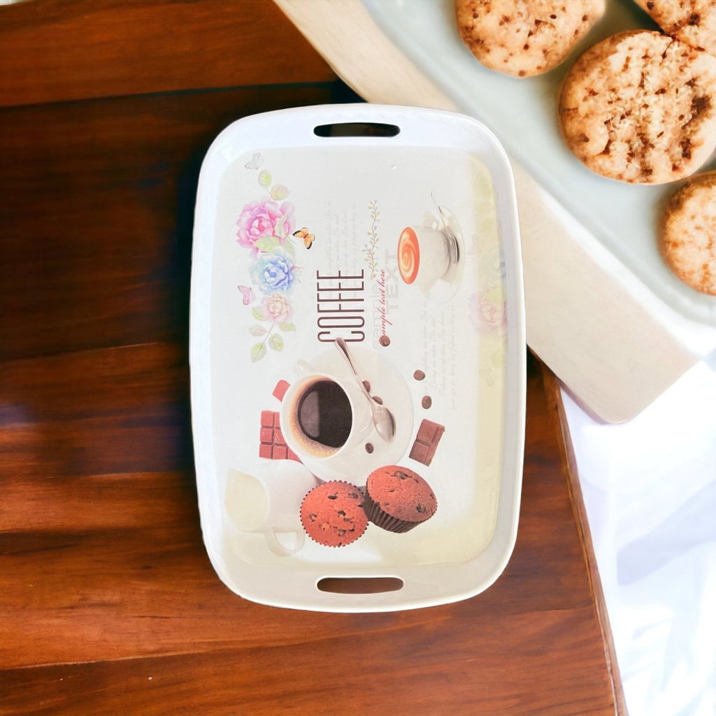 Serving Tray With Handle - 40cm - Style Phase Home