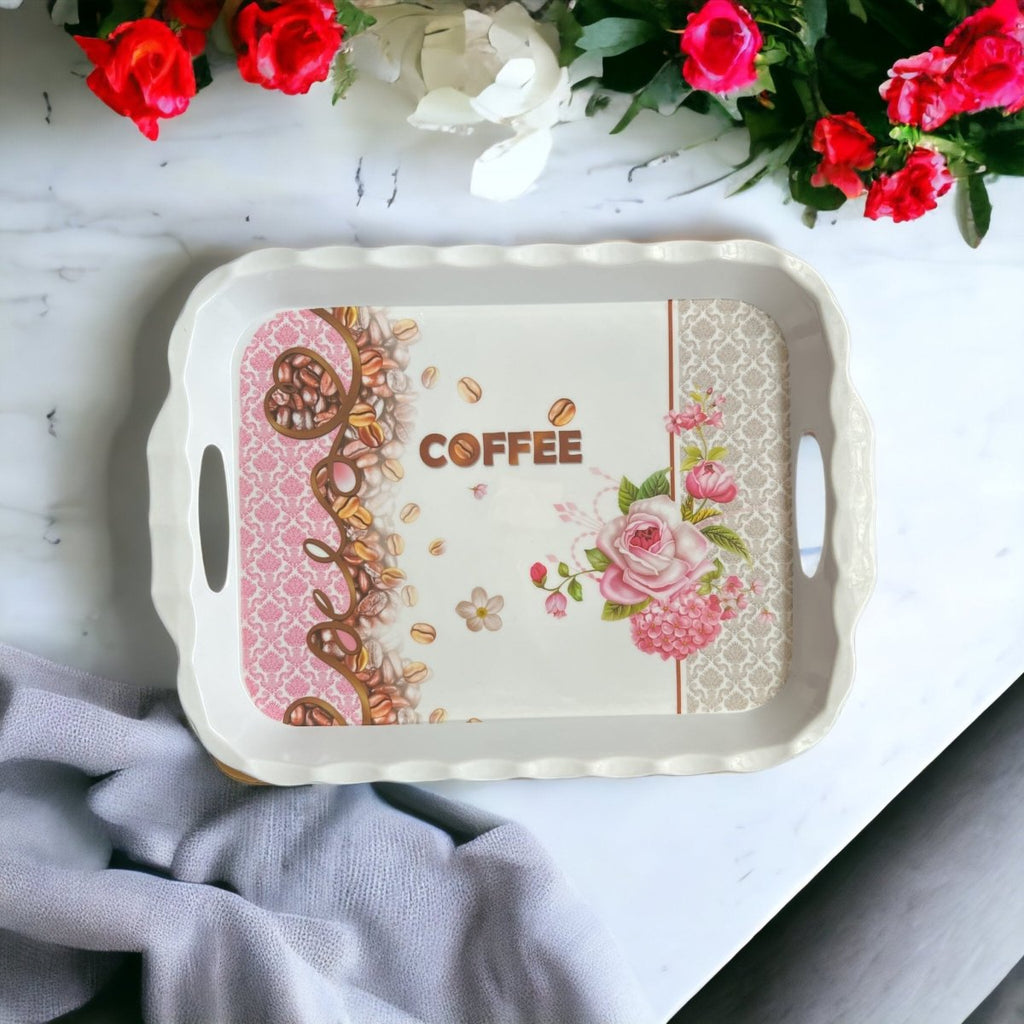 Serving Tray With Handle - 43 cm - Style Phase Home