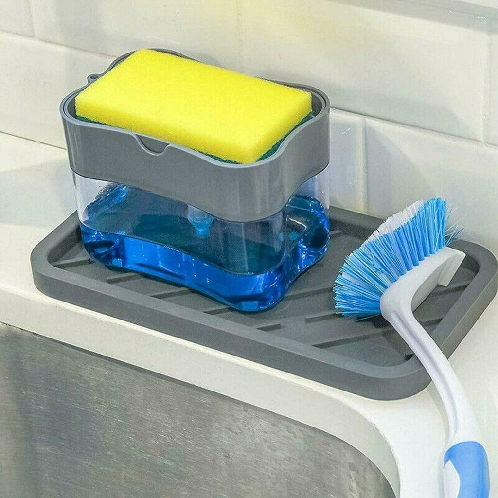 DIY Liquid Soap Dispenser, Basics Refillable Soap Dispenser with ABS Pump Dishwashing  Liquid Dispenser Kitchen Dish Soap Dispenser Kitchen