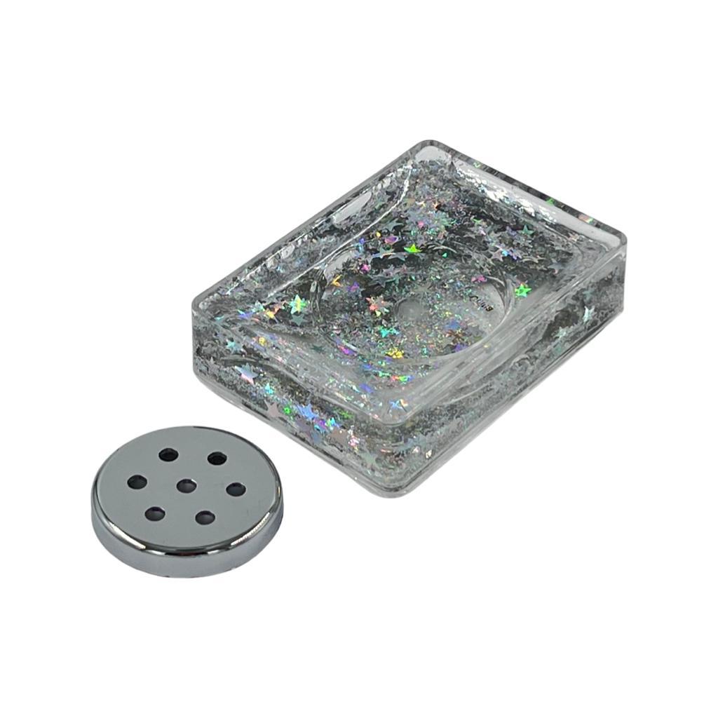 Sparkle Soap Dish Acrylic Style Phase Home