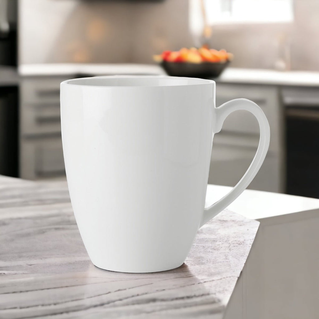 Super White Coffee Mug - 12 OZ - Style Phase Home